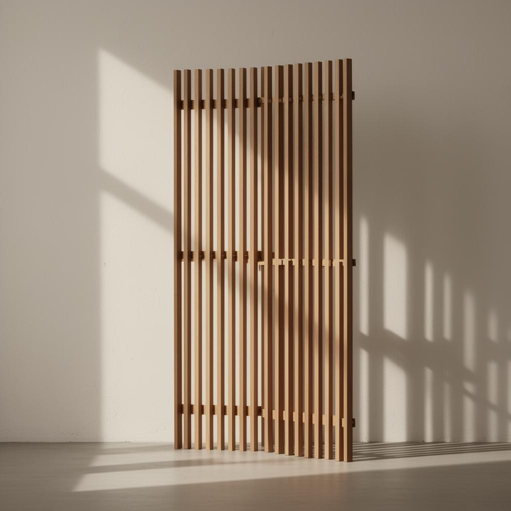 Oak Slat Divider